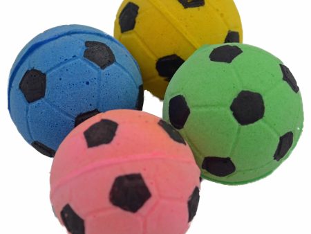 Amazing Pet Products Sponge Balls Cat Toys 4pk For Discount