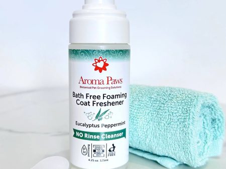 4.25 oz. Bath Free Foaming Coat Freshener-Rinse Free Cleaner Cheap