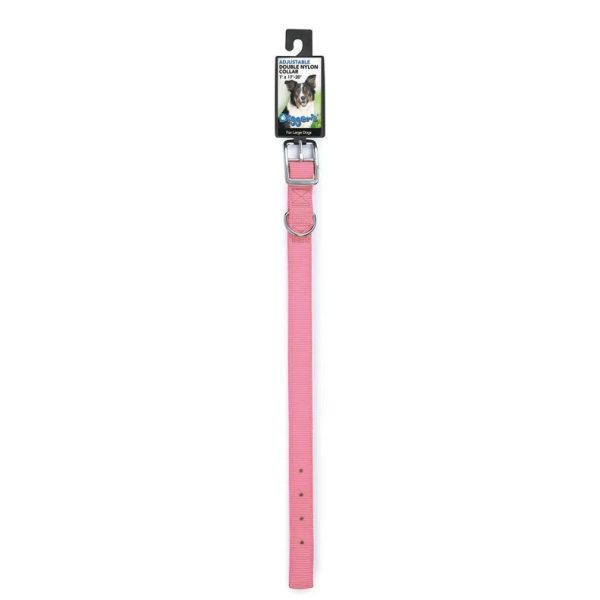 DGR 1in Nylon Collar 22in Pink For Cheap