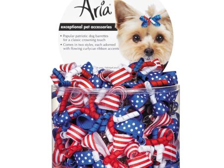 AR Patriotic Celebration Barrettes 40ct Online Hot Sale