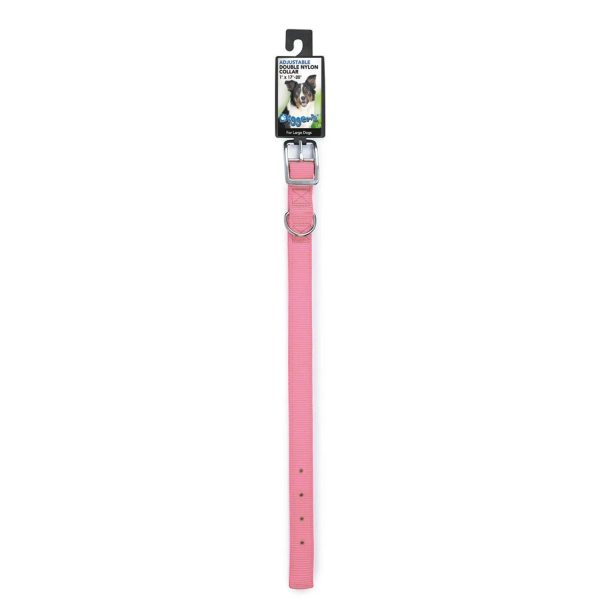 DGR 1in Nylon Collar 22in Pink For Cheap