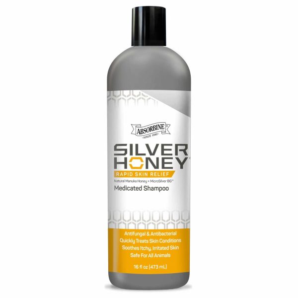 Absorbine Pet - Silver Honey Rapid Skin Relief Medicated Shampoo, 16 fl oz Fashion