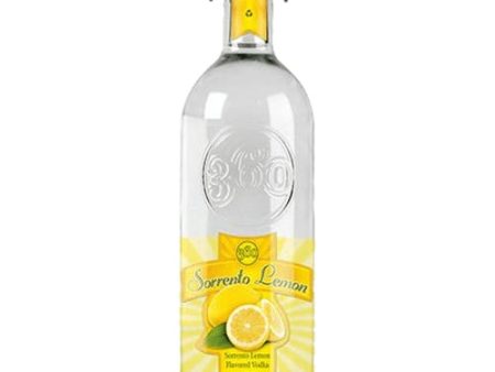 360 Sorrento Lemon Vodka Online now