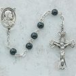 6mm Hematite Rosary (Style: C14B) For Sale