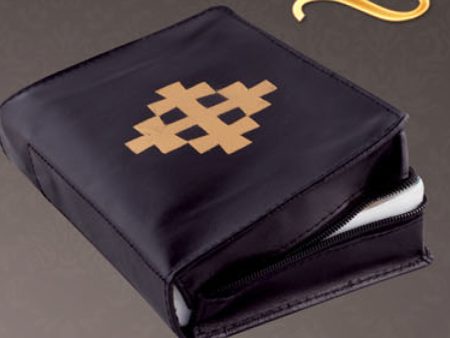 Real Leather Breviary Case with Jerusalem Cross (Style: 9556JUR) Discount