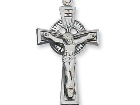 Sterling Silver St. Benedict 24  Chain and Box (Style: L9078) For Sale