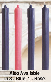 Advent Candles 100 Beeswax  1 1 2  15 Discount