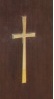 Brass Cross, Large, 16  H X 6  W (Style 1552) For Cheap