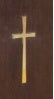 Brass Cross, Small, 8  H X 4  W (Style 1551) Online Sale