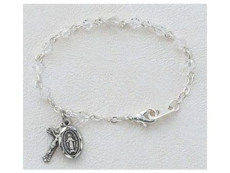 5 1 2  Crystal Baby Bracelet (Style: BR126) Supply