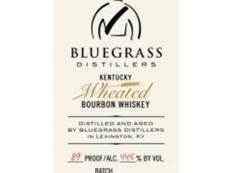 Bluegrass Wheated Bourbon Whiskey Online Hot Sale