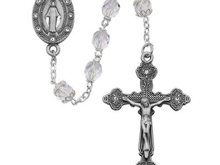 7mm Crystal Rosary (Style: R121DF) Online Hot Sale