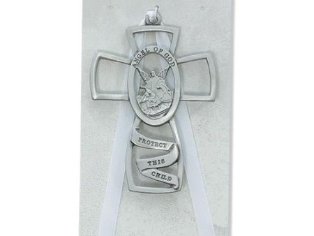 Guardian Angel Cross Grey Card (Style: PW5-W) Hot on Sale