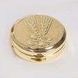 Gold Plated Pyx, Wheat and Bread Design (Style K3250) For Cheap