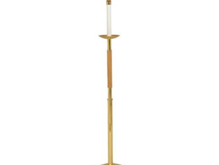 Processional Candlestick - Plexiglass Wax Protector (Style K491) Cheap