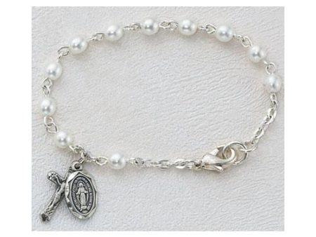 5 1 2  Pearl Baby Bracelet (Style: BR177D) on Sale