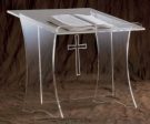 Acrylic Table Top Lectern without Cross (Style 3311) Online Hot Sale