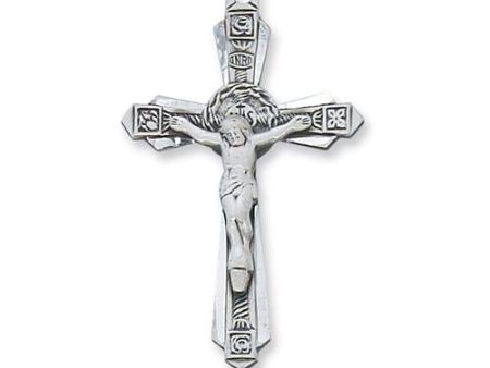 Sterling Silver Crucifix No Chain (Style: L9155X T) For Cheap