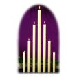 Altar Candles: 51% Beeswax Small Diameter Candles (Style: 31202) Online Sale