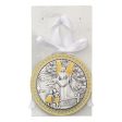 White Guardian Angel Baby Crib Medal (Style: PW22) For Discount