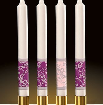 16  Emmanuel Collection Advent Candle Set (Style: YD070) Fashion