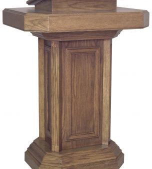 Wooden Pedestal Pulpit (Style 355) Online Sale