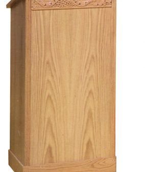 Wooden Lectern with Extended Shelf (Style 5025) Fashion