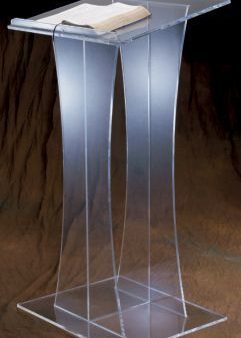 Acrylic Lectern - 48  Height (Style 3304) Fashion