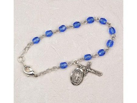 5 1 2  Blue Baby Bracelet (Style: BR116-BL) For Sale