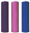 Advent Candles : Solid Pillars 3  x 11  For Sale