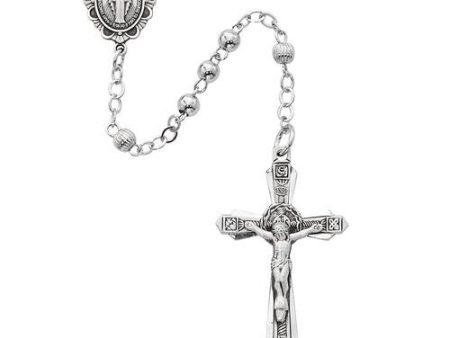 All Sterling 4mm Rosary (Style: R547LF) Fashion