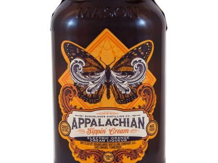 Appalachian Sippin  Cream Electric Orange Cream Liqueur Fashion