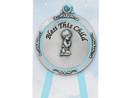 Boy Crib Medal Carded (Style: PW12-B) Sale