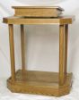 Acrylic Pulpit with Wood Base and Top (Style 3380) Online