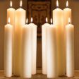 Altar Candles: 2 x 16, 51% Beeswax (Style: 30845) Discount