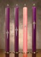 Advent Candle Set: Star of Bethlehem 1-1 2  (Style: 34291) Cheap