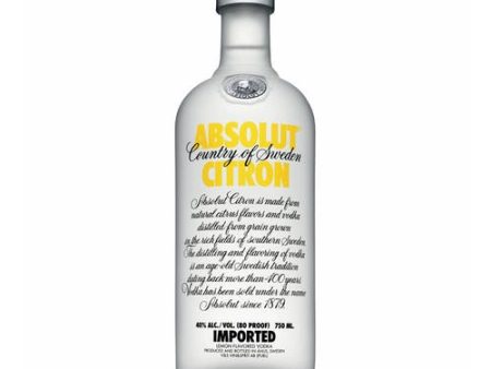 Absolut Citron Vodka For Cheap