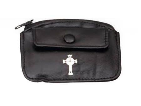 Zipper Leather Rosary Case (Style K3108) Online Sale