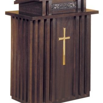 Wooden Pulpit with Two Inside Shelves (Style 2050) Supply