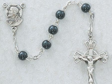 5mm Hematite Rosary (Style: R316DG) Supply