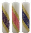 Advent Candles : Advent Pillars 3  x 11  Fashion