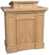 Wooden Pulpit with Gothic Trim (Style 621) For Discount