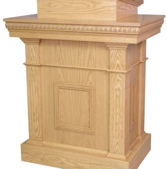 Wooden Pulpit with two inside shelves (Style 360) Sale