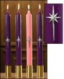 Advent Candle Set: Bright Morning Star (Style: TS693) Cheap