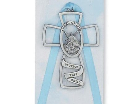 Guardian Angel Cross Blue Card (Style: PW5-B) Sale