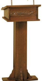 Wooden Lectern with one inside shelf (Style 6020) Sale