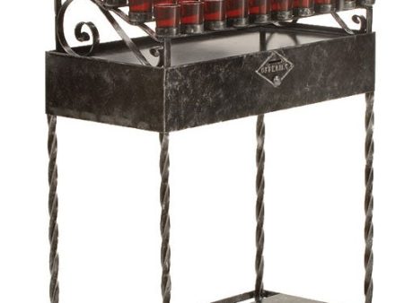 Wrought Iron Votive Stand: 50 Lights (Style: 19X50) Sale