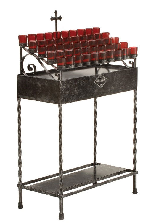 Wrought Iron Votive Stand: 50 Lights (Style: 19X50) Sale