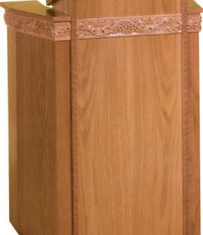 Wooden Pulpit with Two Inside Shelves (Style 6017) Online