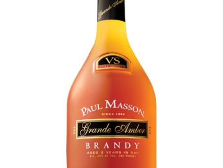 Paul Masson VS Grande Amber Brandy For Discount